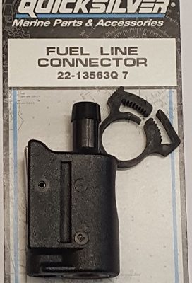 Quicksilver Quick Disconnect-Tank End Fuel Fitting-0