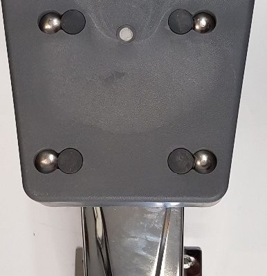 Waveline Outboard Engine Bracket S/S c/w Plastic Pad-0