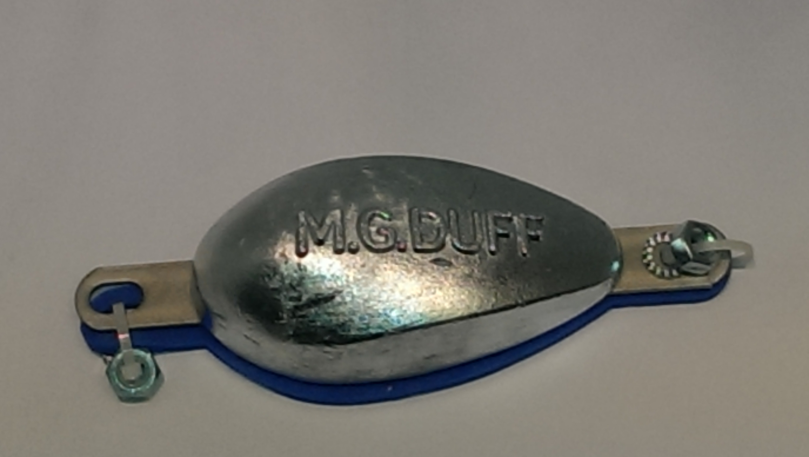 MG Duff ZD77 Zinc Bolt On Pear Anode Kit-938