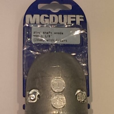 Mg Duff 1 1/8" Zinc Shaft Anode & Clamp Insert-0