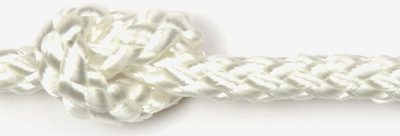 8 plait standard polyester White 4mm-0