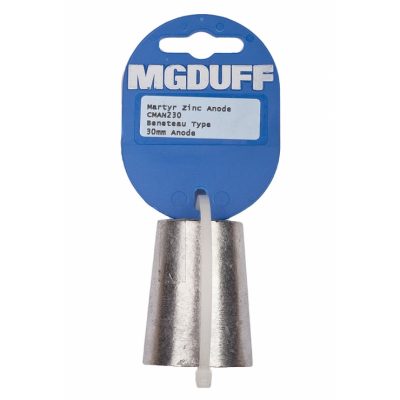 Mg Duff Zinc Anode Beneteau Type 30mm Replacement-0