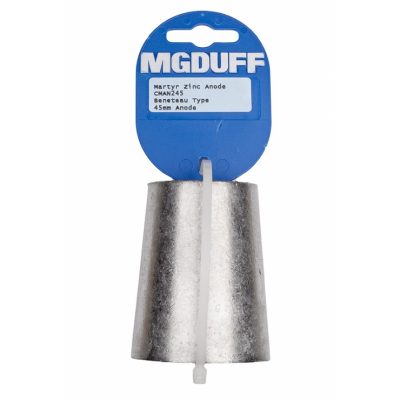 Mg Duff Zinc Anode Beneteau Type 45mm Replacement-0