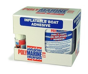 Polymarine Hypalon (2990) 2 Part Adhesive - 250ml Tin & 10ml cure -0
