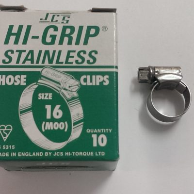 Hi-Grip Size 16 SS Hose Clip -0
