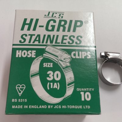 Hi-Grip Size 30 SS Hose Clip-0