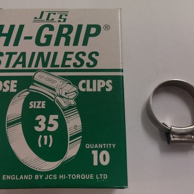 Hi-Grip Size 35 SS Hose Clip-0