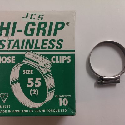 Hi-Grip Size 55 SS Hose Clip-0