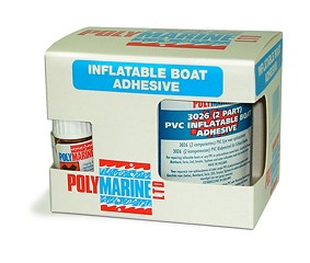 Polymarine PVC (3026) 2 Part Adhesive - 250ml Tin &10ml cure-0