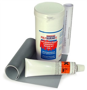 Polymarine PVC Inflatable Boat Repair Kit - Grey-0