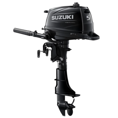 Suzuki DF5AL Long Shaft Outboard Motor - Portable 4-Stroke Power