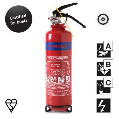 Fireblitz 1KG Dry Powder 8A 34B Fire Extinguisher