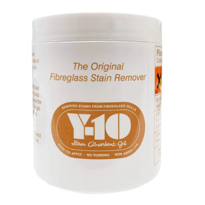 Y10 Fibreglass Stain Remover – Powerful Marine Gel Cleaner
