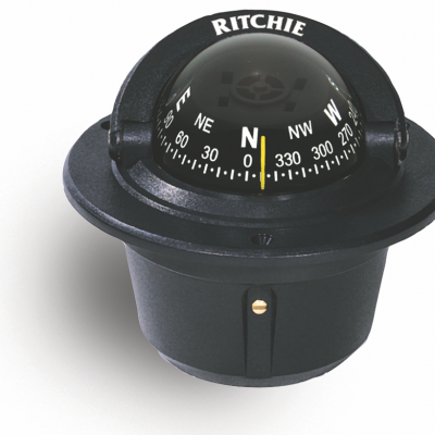 Ritchie Explorer™ F-50, 2¾” Dial Flush Mount - Black