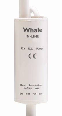 Whale Inline Booster High Flow 12V Pump-0