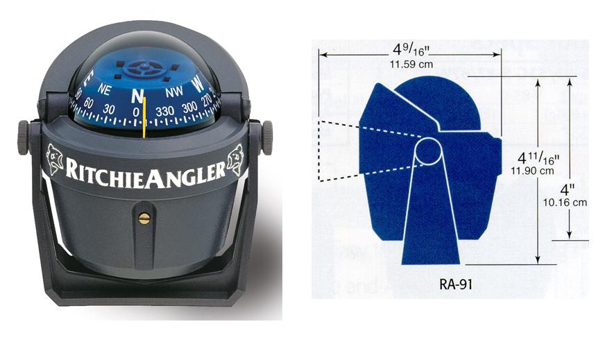 Ritchie Angler® RA-91, 2¾” Dial-0