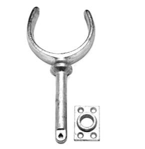 Galvanized Malleable Rowlock & Plate 3/8"-0