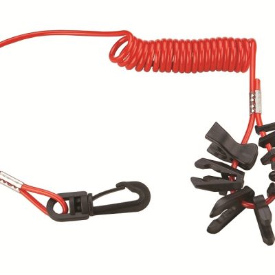 Universal Kill Cord/Switch Keys with Lanyard Set Of 10-0