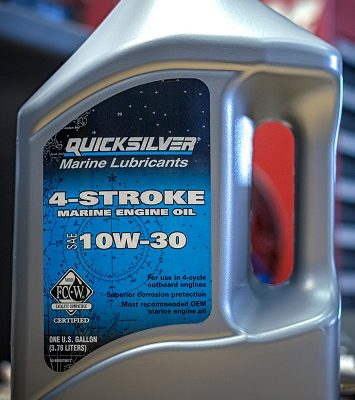 Quicksilver 10W30 Marine Engine Oil 4-Stroke 4L-0