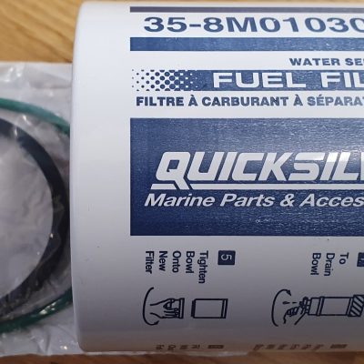 Quicksilver Replacement Fuel Filter/Water Separator