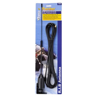 V-Tronix Shakespeare YRR Black Raider Antenna for RIBs with PL-259 connector-0