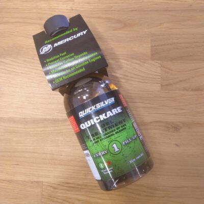 Quicksilver Quickare Fuel Treatment 355 ML (12 oz) plastic bottle