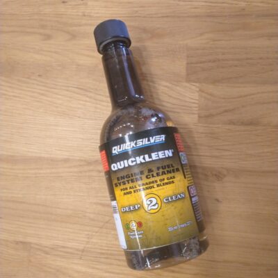 Quicksilver Quickleen Engine & Fuel System Cleaner 355 ML (12 oz) plastic bottle