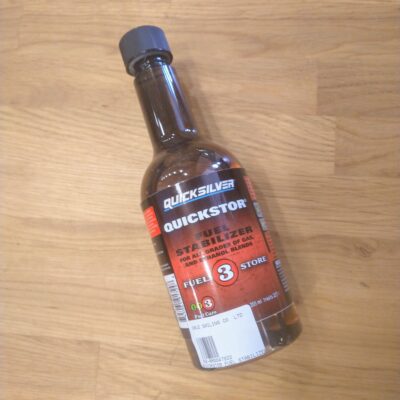 Quicksilver Quickstor Fuel Stabilizer 355 ML (12 oz) plastic bottle