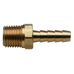 Universal Fuel Fitting 1/4 NPT x 3/8 Brass Barb-0