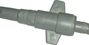 Waveline Mercury / Mariner Male Twist Lock 3/8" Barb Nylon / Brass Tank Fitting -0