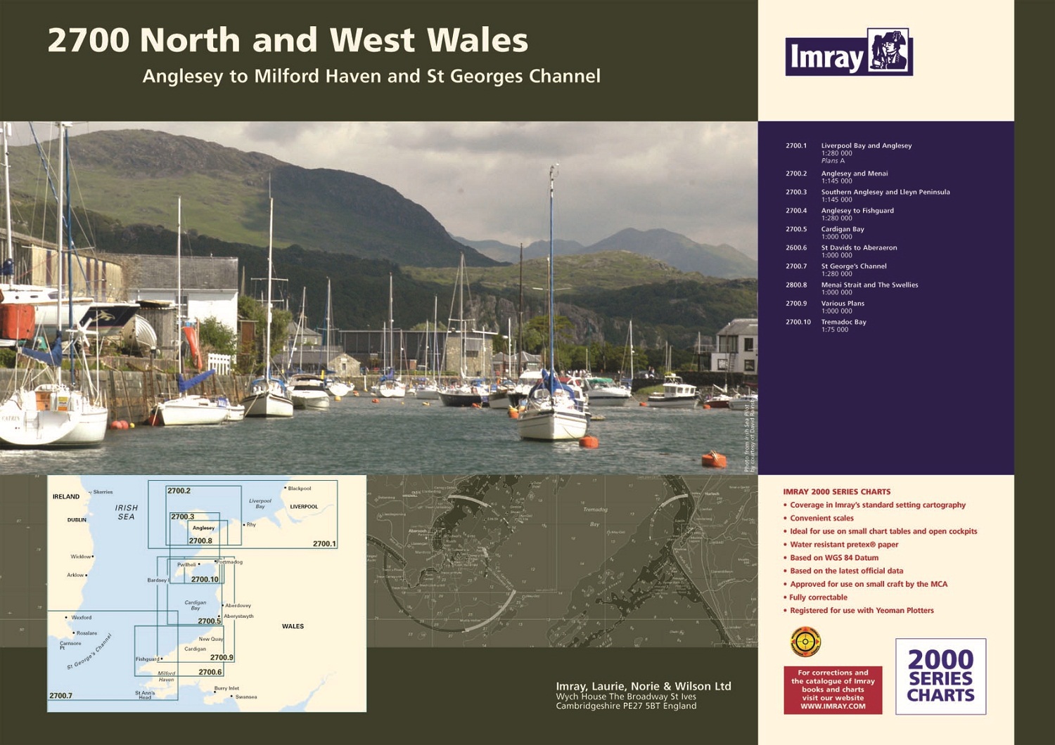Imray 2700 North and West Wales Chart Pack-0