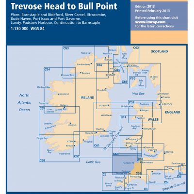 Imray C58 Trevose Head to Bull Point Chart-0