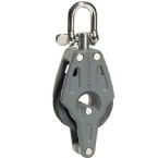 Lewmar 40mm Single Becket, Swivel Head Black-0