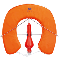 Plastimo Horseshoe Buoy Set Orange With Removable Cover-0