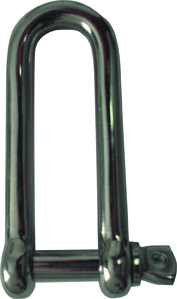 Waveline Long Dee Shackle -Stainless Steel 10mm-0