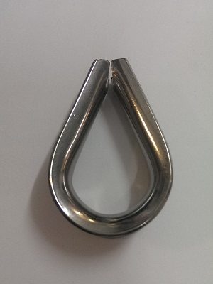 Waveline Thimbles - Stainless Steel 10mm (304)-0