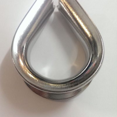 Waveline Thimbles - Stainless Steel 14mm (304)-0