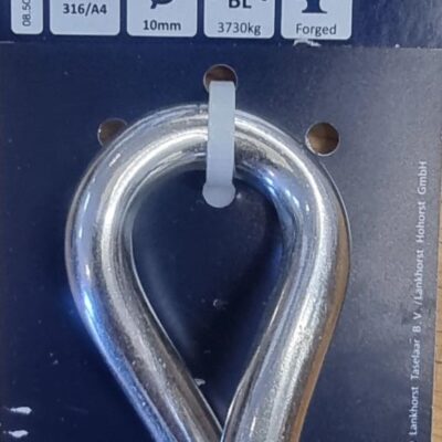 Talamex Twisted Shackle - Stainless Steel 4mm