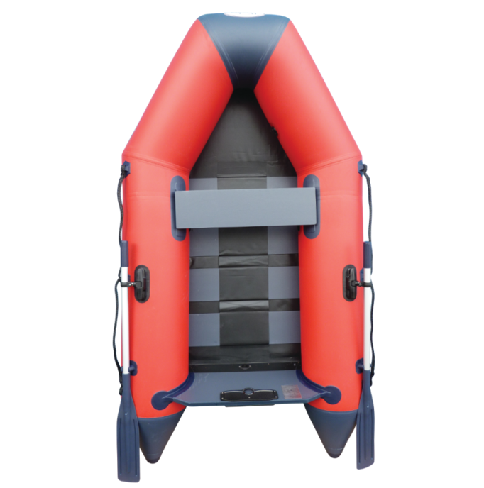 2.50m Yellow WavEco Ultra Inflatable Boat with Solid Transom and Slatted Floor