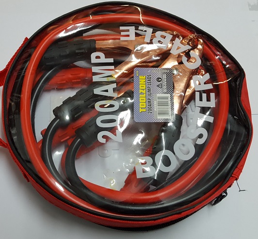 Toolzone 200Amp Jump Leads-3910
