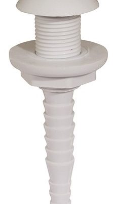 3/8"-1/2" BSP SKIN FITTING FOR 10/13mm HOSE C/W NUT