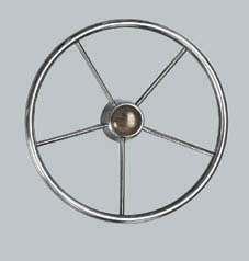 Ultraflex Steering Wheel Stainless Steel 345mm-0