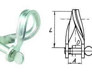 Twisted Strip Shackle 8mm-0