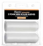 Harris Taskmasters Mini Roller Sleeves Only 2 Pack - Gloss-0