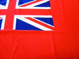 Waveline Red Ensign 1/2 Yard (45x23cm) Printed -0