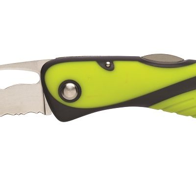 Wichard's Offshore Serrated Blade Fluorescent-0