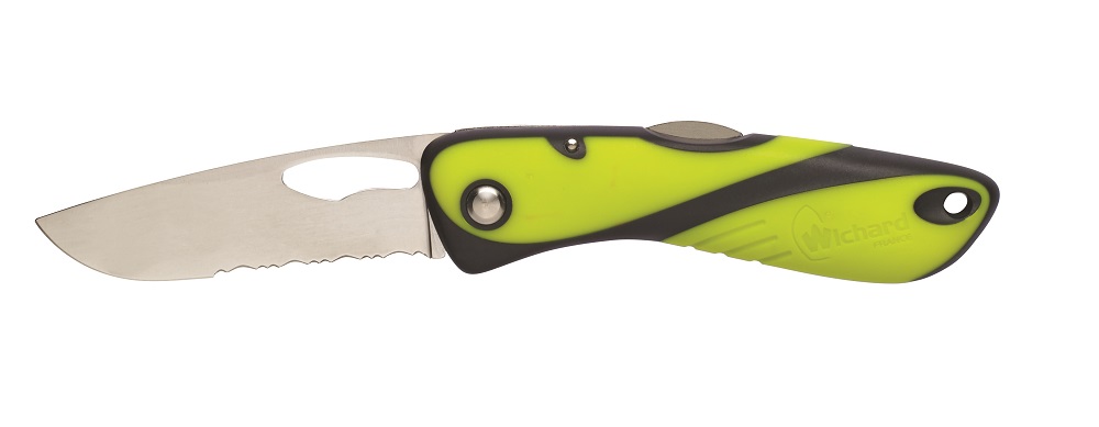 Wichard's Offshore Serrated Blade Fluorescent-0