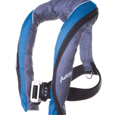 Seago Active 190N Automatic Lifejacket with Harness - Blue/Carbon