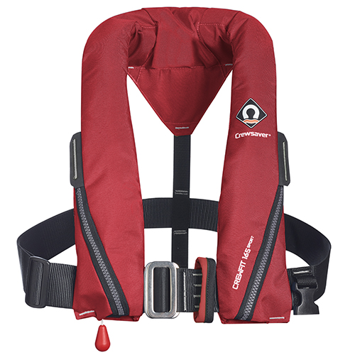 Crewsaver Crewfit 165N Sport Manual Harness Red Lifejacket