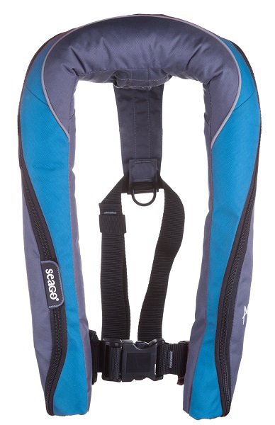 Seago Active 190n Auto Lifejacket Blue Carbon-3357